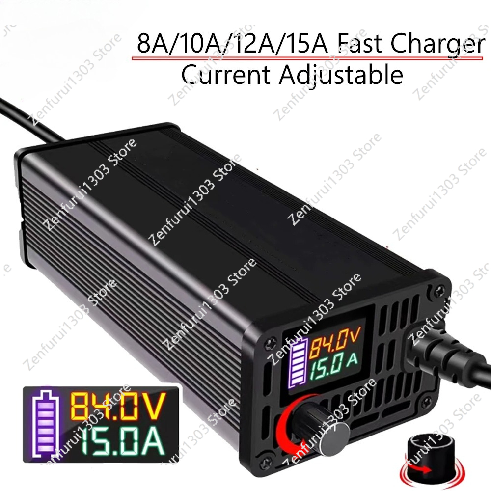 10A 15A 24V 48V 58.4V 72V 60V  - 72V 15A Fast Charger 评论和价格