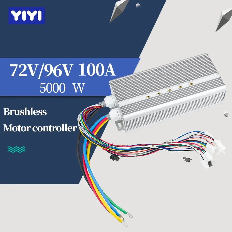 72V 96V 5000W Brushless Motor  - 72V 100A Sabvoton Controller 评论和价格