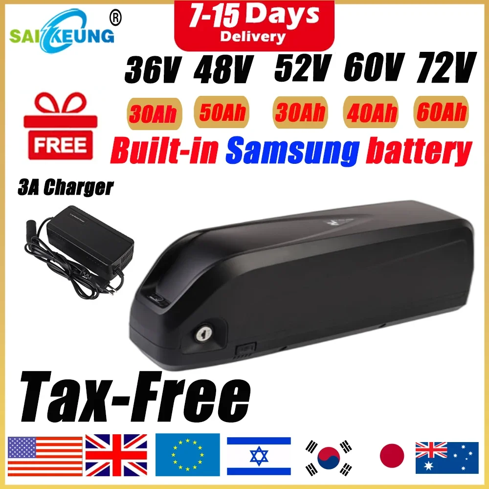 Hailong Polly 48V 52V 60V 36V  - 72V 40Ah Lifepo4 Battery Pack 评论和价格